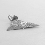 Solid Silver Masonic Pyramid Pendant