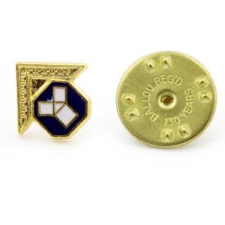 Gilt Metal Past Masters Masonic Lapel Pin