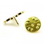 Gilt Metal and Enamel Red Cross of Constantine Masonic Lapel Pin