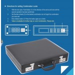 Masons Classic Leather Layflat WM or MM Masonic Regalia Case