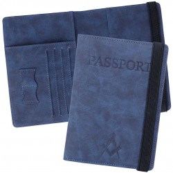 Freemasons Travel Passport Holder Wallet