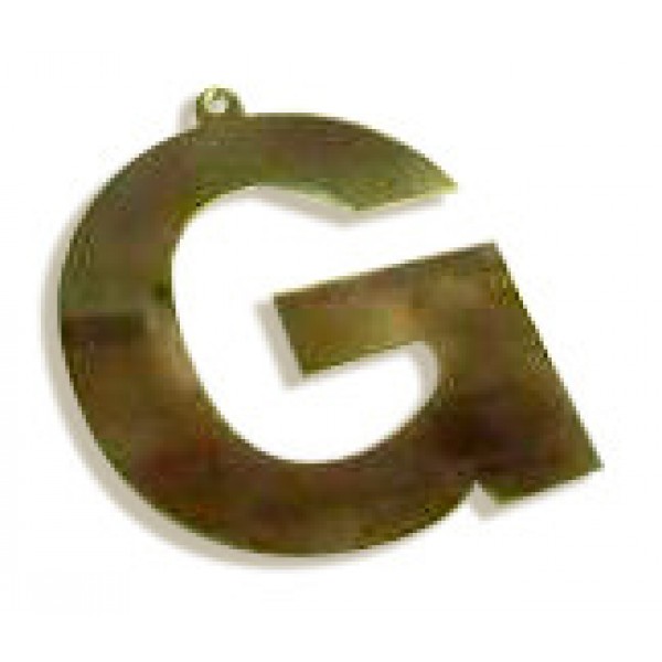Brass "G"
