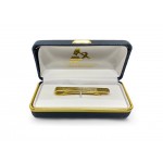 Masonic Barley Design Gold Tie Slide