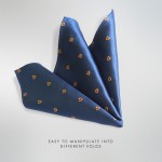 Masonic Knights Templar 100% Silk Pocket Square / Handkerchief