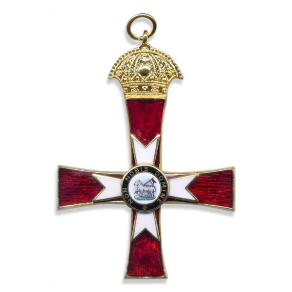 Knights Templar Grand Cross of the United Orders Collar Jewel