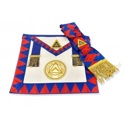 Royal Arch District Apron with Badge & Sash