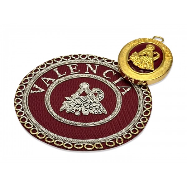Spanish Craft District Stewards Apron Badge & Collar Jewel