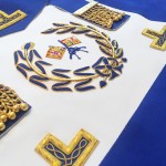 Craft Grand Officers Embroidered Undress Apron
