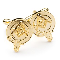 Scottish Clan Crested Masonic Cufflinks