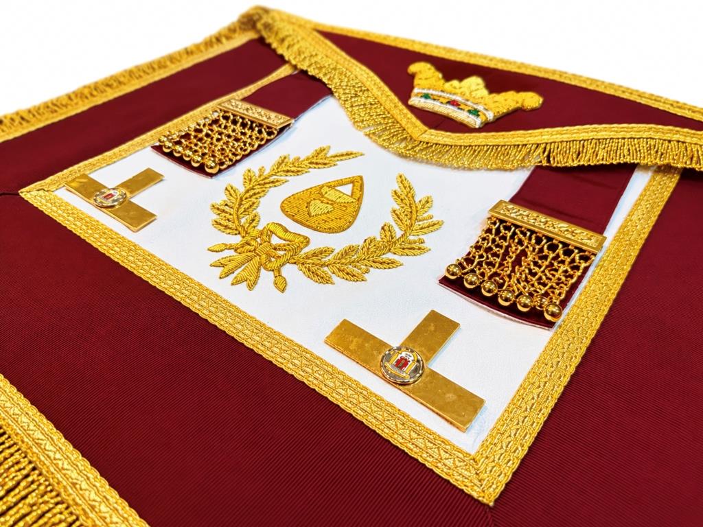 Order of Athelstan Grand Officer's Lambskin Apron