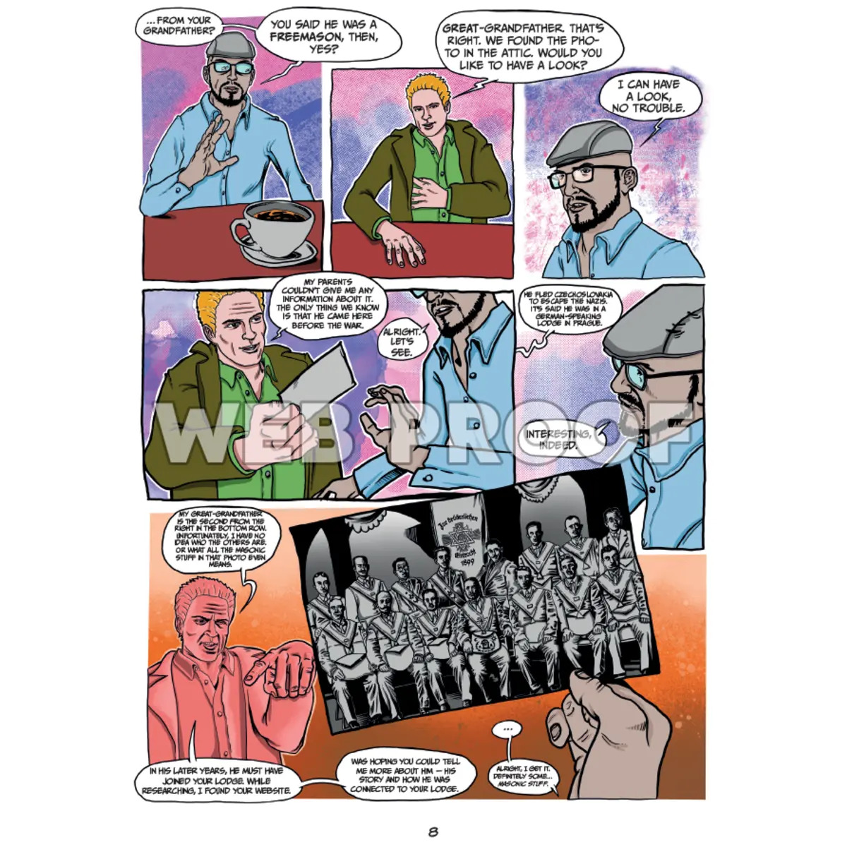 Beyond The Temple Gates: A Masonic Graphic Novel
