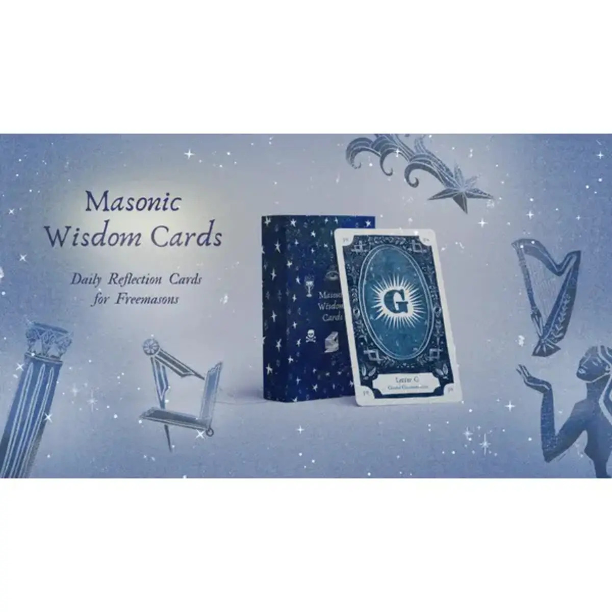 Masonic Wisdom Cards - A Deck for Daily Reflection