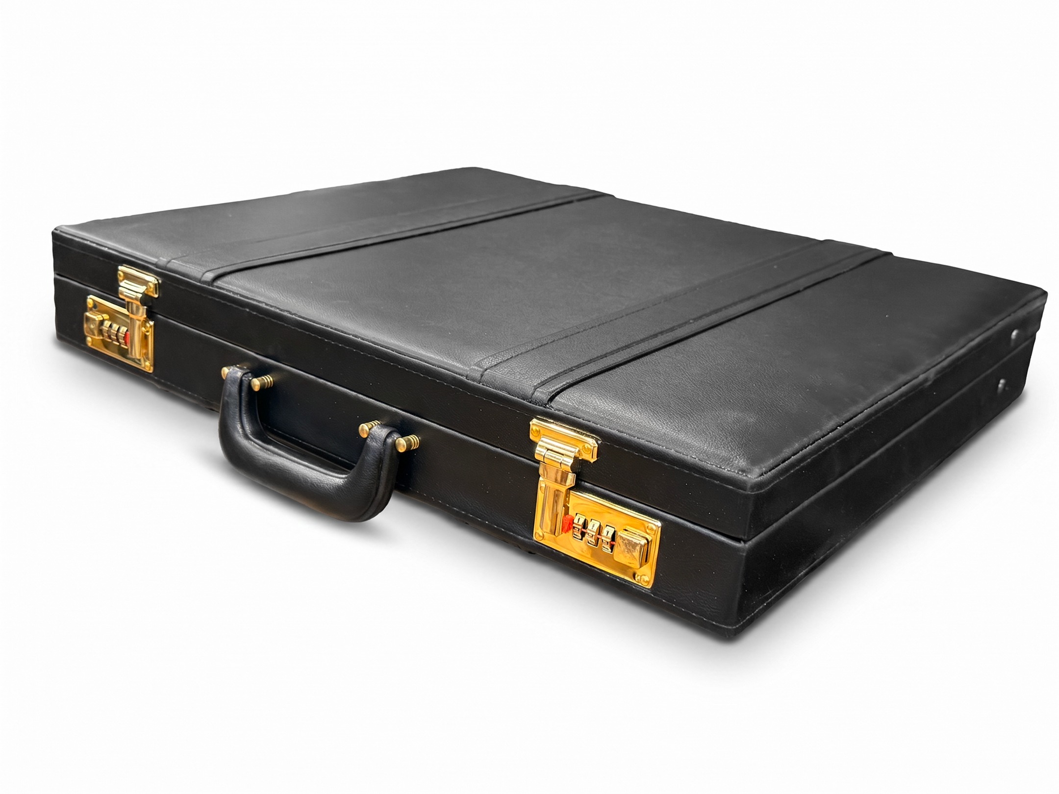 Classic Layflat Provincial Faux Leather Masonic Regalia Case - Practical storage for Provincial lodge regalia