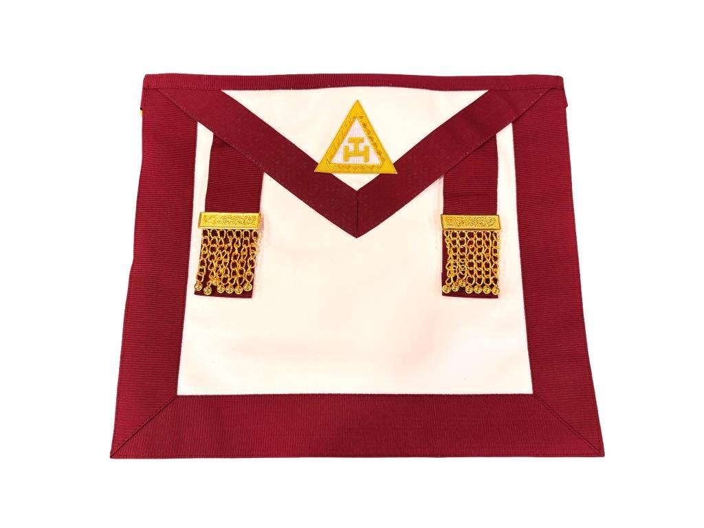 Irish Royal Arch Companions Apron With No Lace