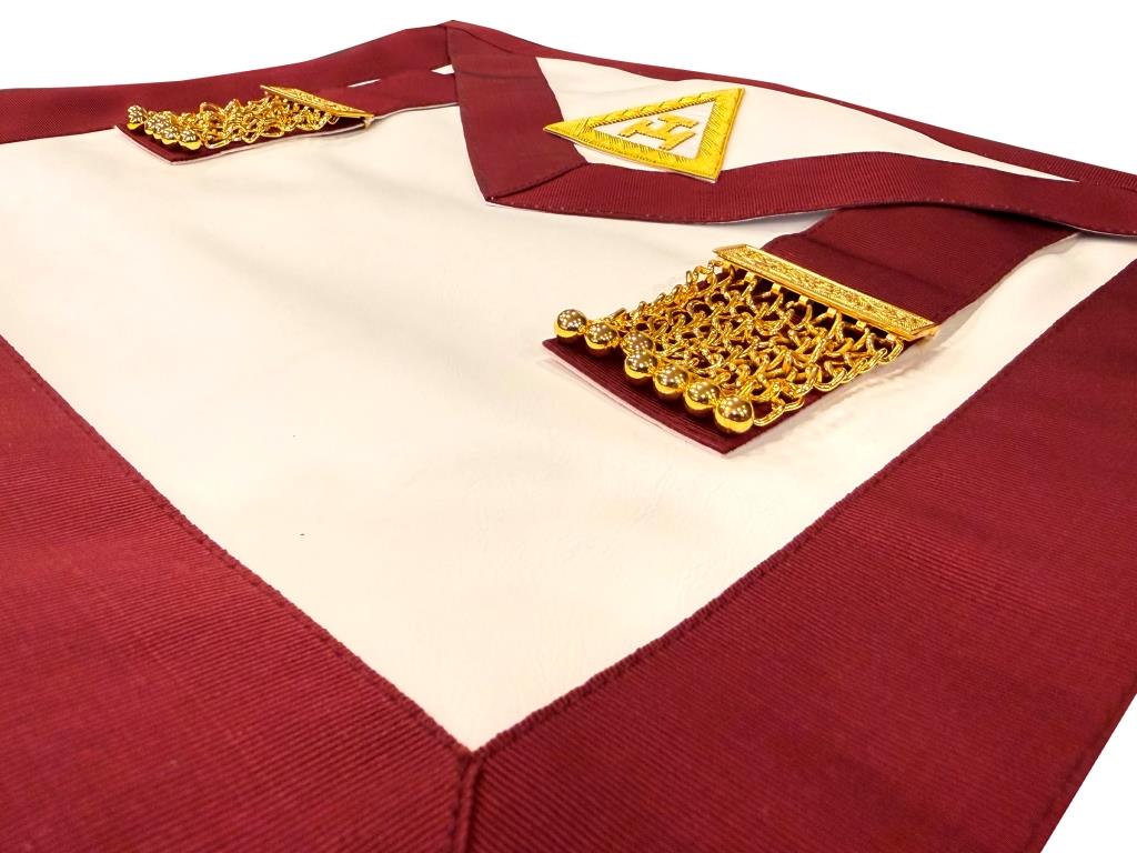 Irish Royal Arch Companions Apron With No Lace