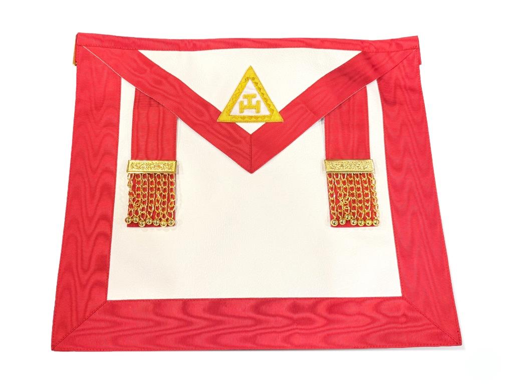 Irish Royal Arch Companions Apron With No Lace