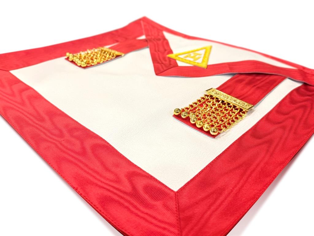 Irish Royal Arch Companions Apron With No Lace