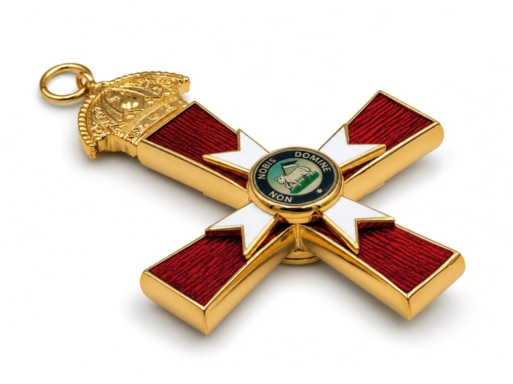Knights Templar Grand Cross of the United Orders Collar Jewel