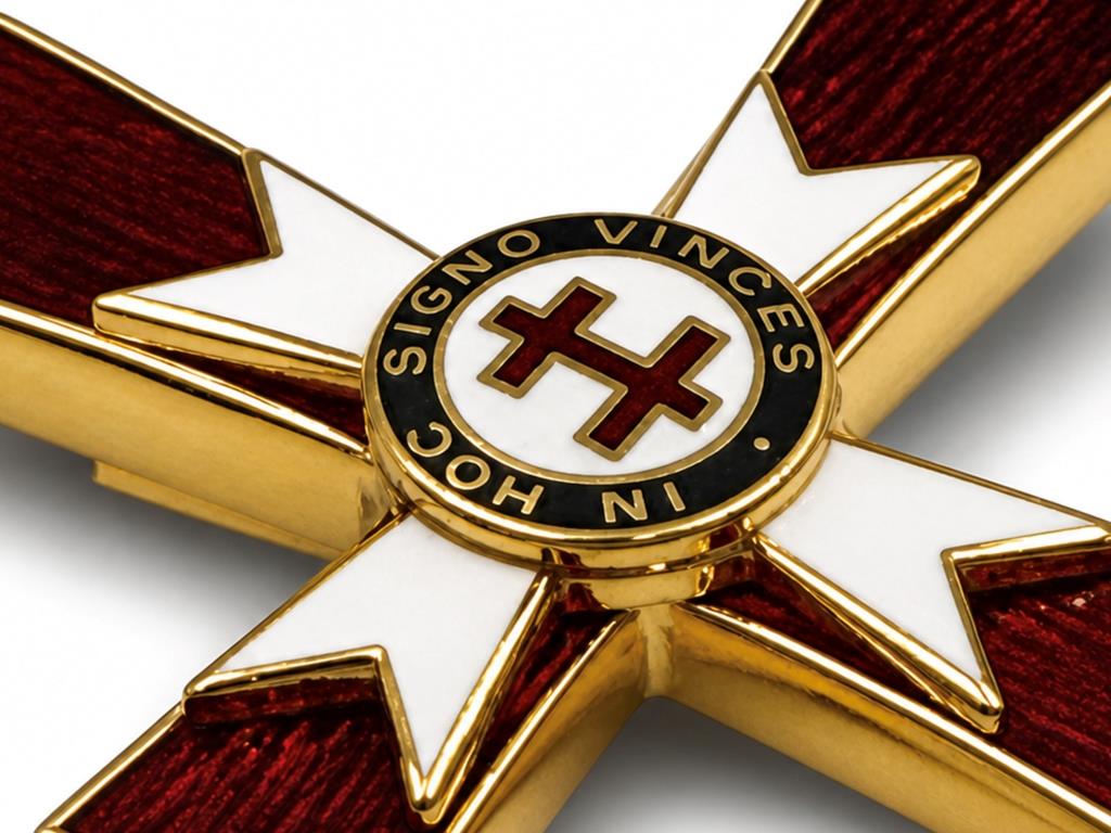 Knights Templar Grand Cross of the United Orders Collar Jewel