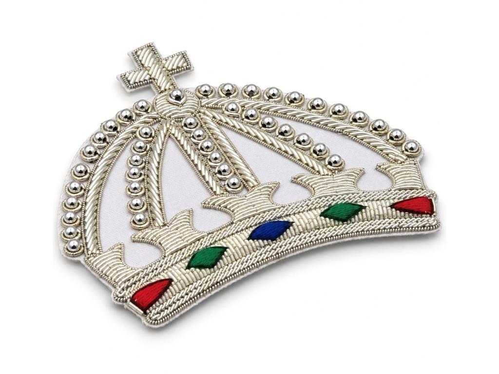 St. Thomas of Acon Embroidered Grand Preceptor Crown Mantle Badge