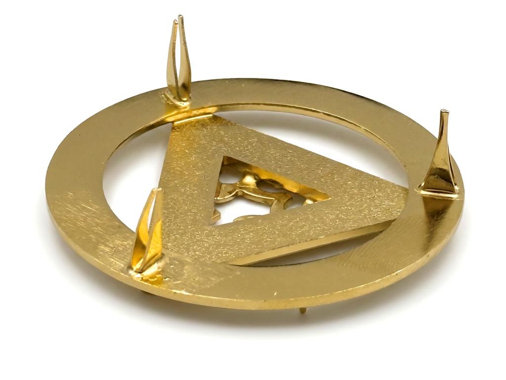 Rose Croix 33rd Degree Cap Badge