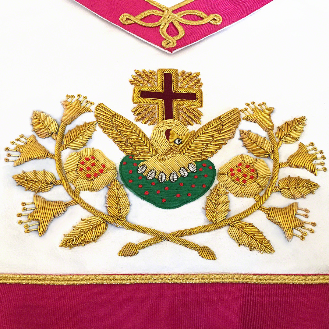 Masonic Rose Croix 18th Degree Apron