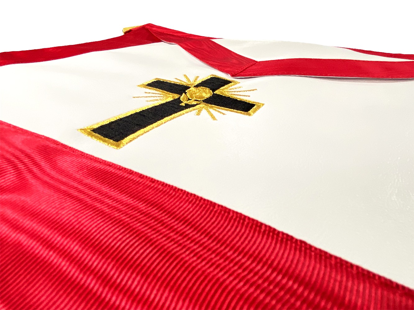 ASSR - 18th Degree Apron with Latin Cross