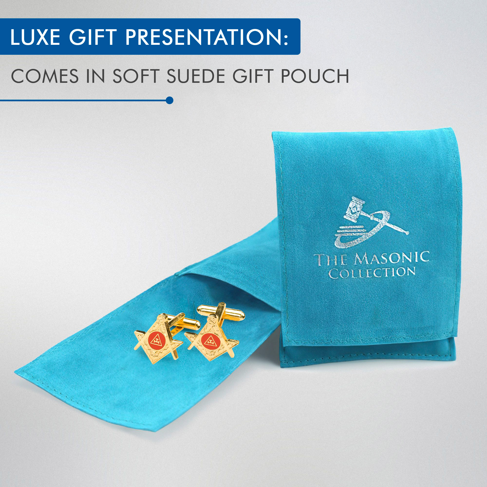 Royal Arch Masonic Cufflinks