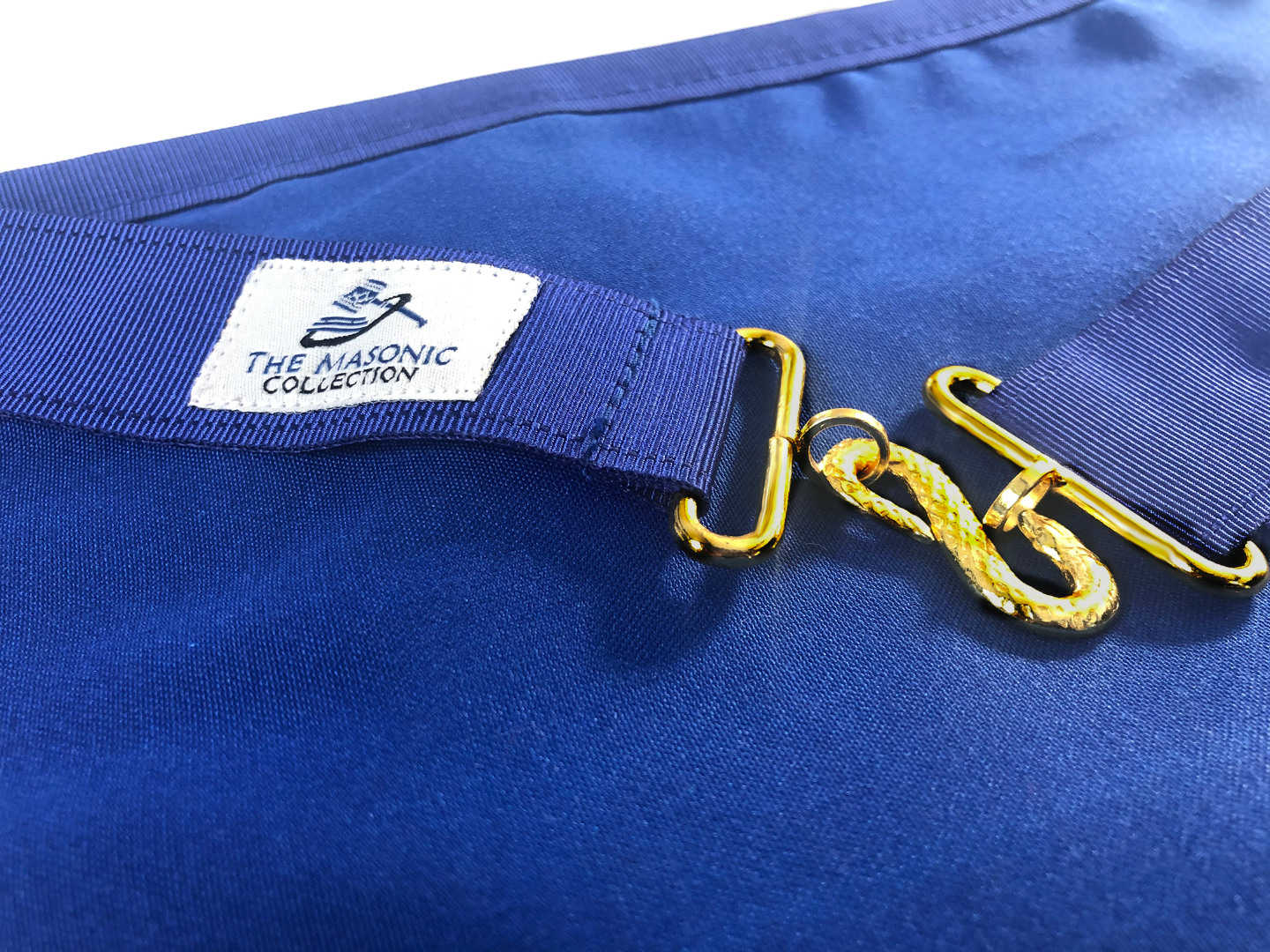 Royal Arch District Apron Badge Attached on Lambskin Apron