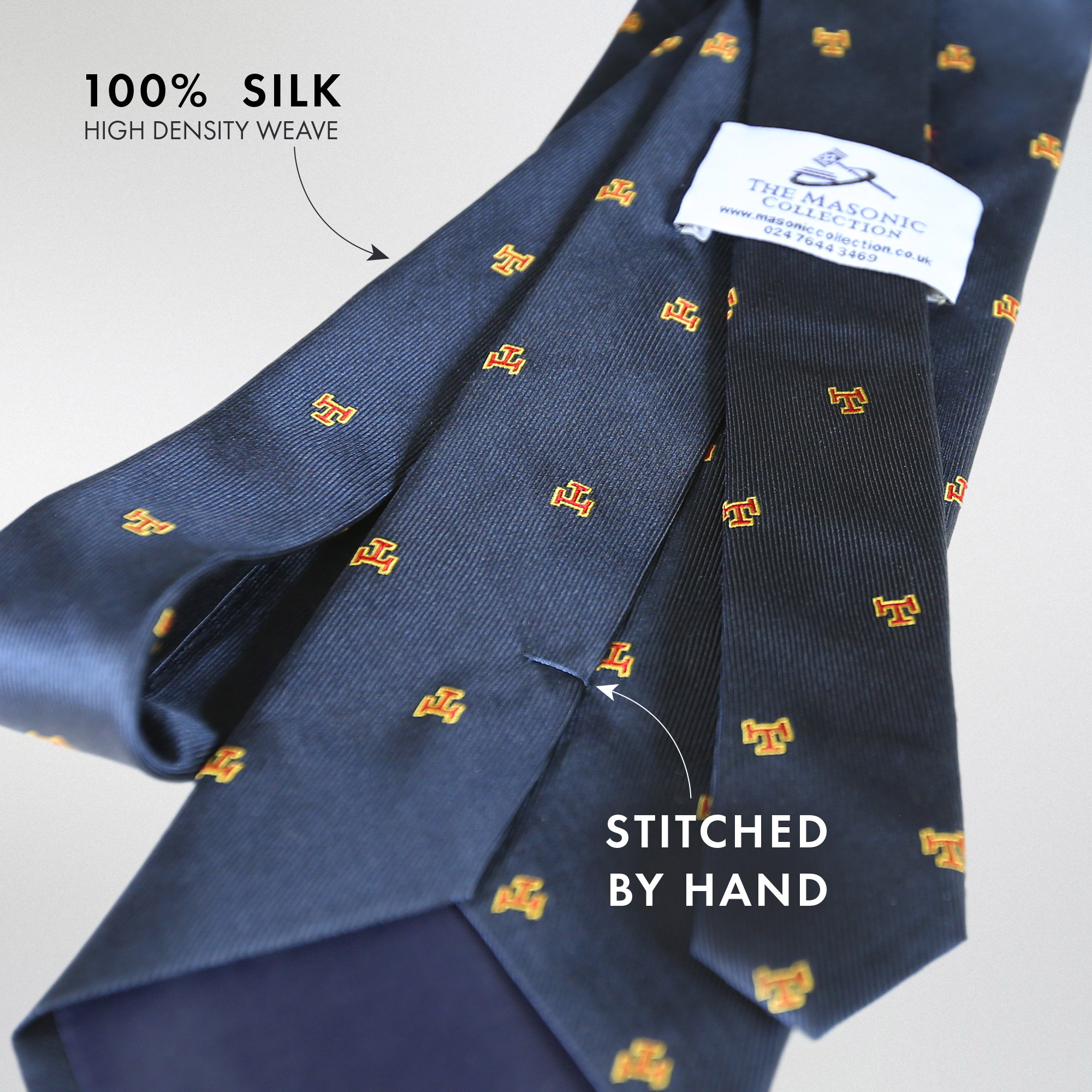 Royal Arch Masonic Silk Woven Tie