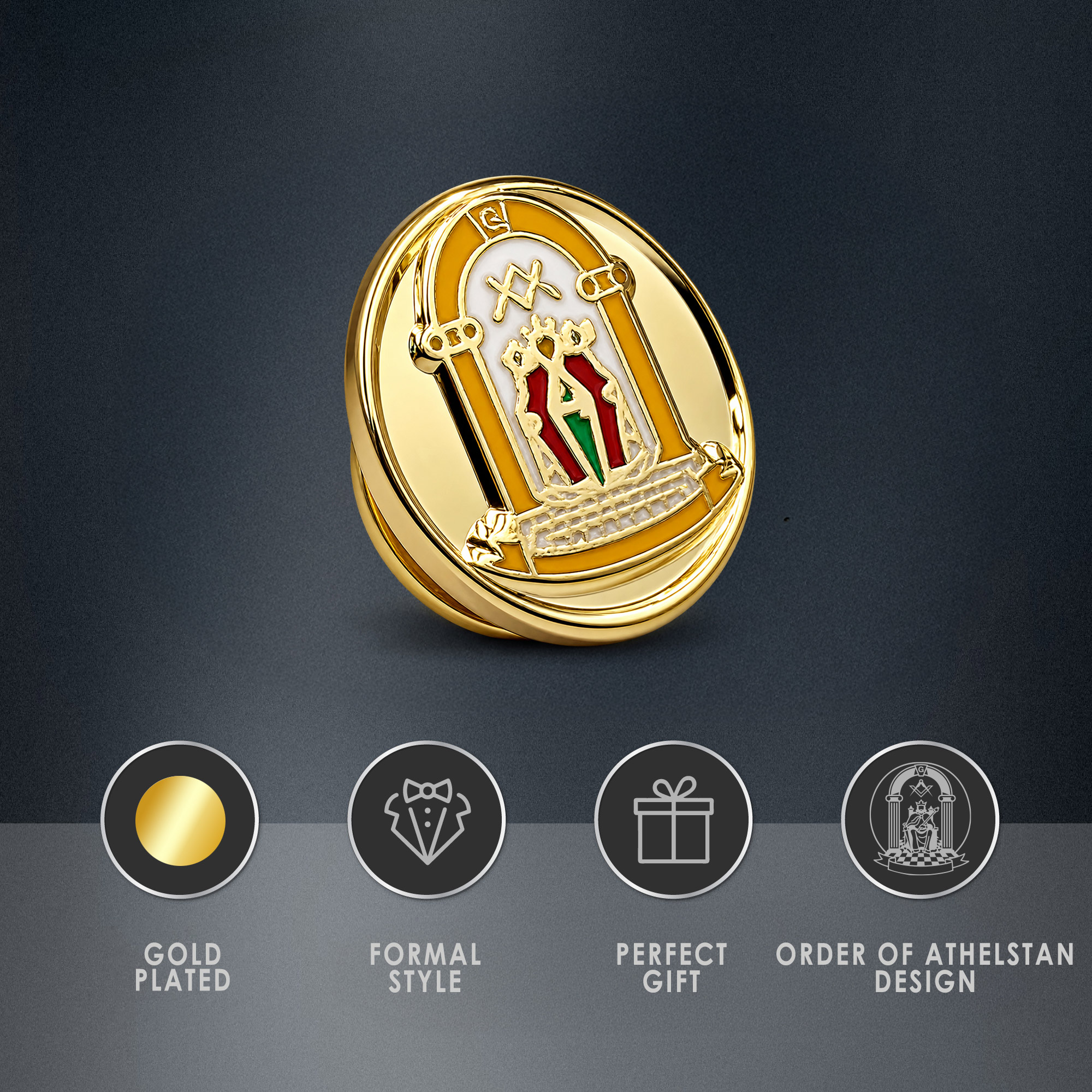 Order of Athelstan Lapel Pin Badge 