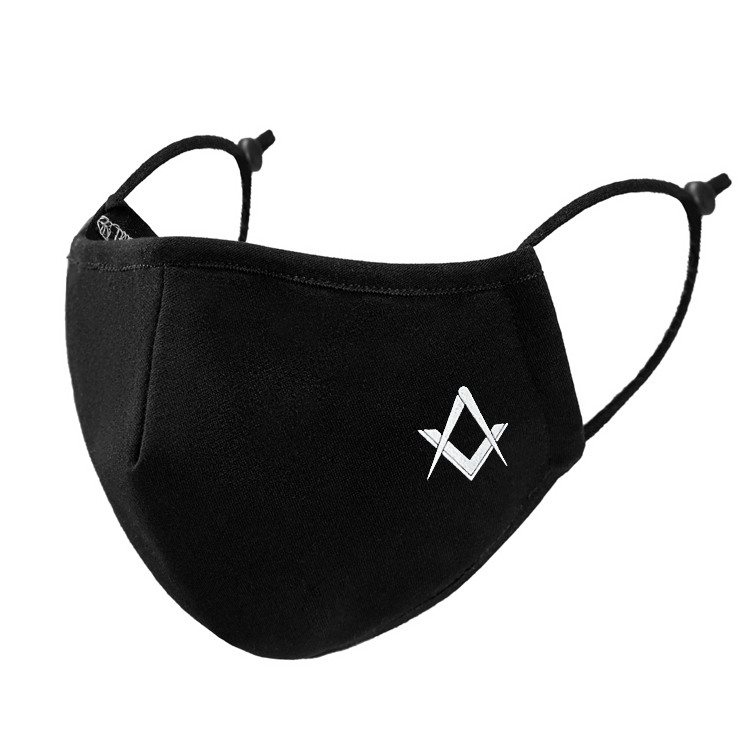 Freemasons Masonic Reusable 4 Ply Cotton Facemask