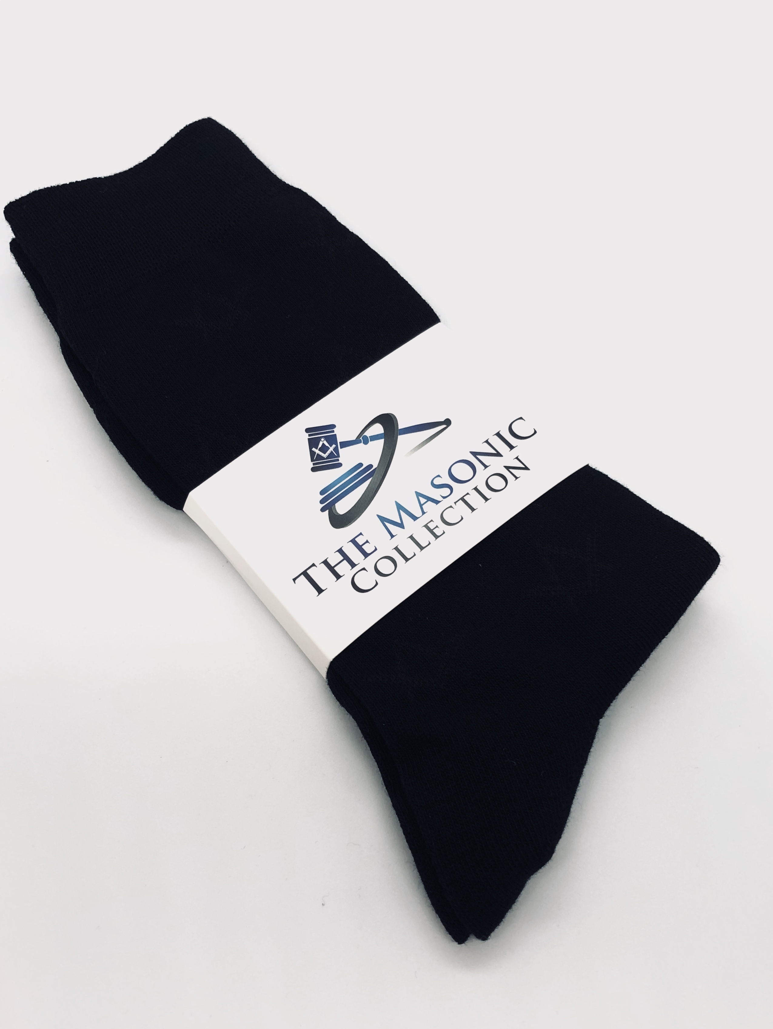 Black Masonic Socks with Matching Tie