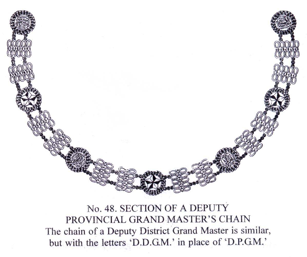 Craft Deputy Provincial Grand Master Chain Collar