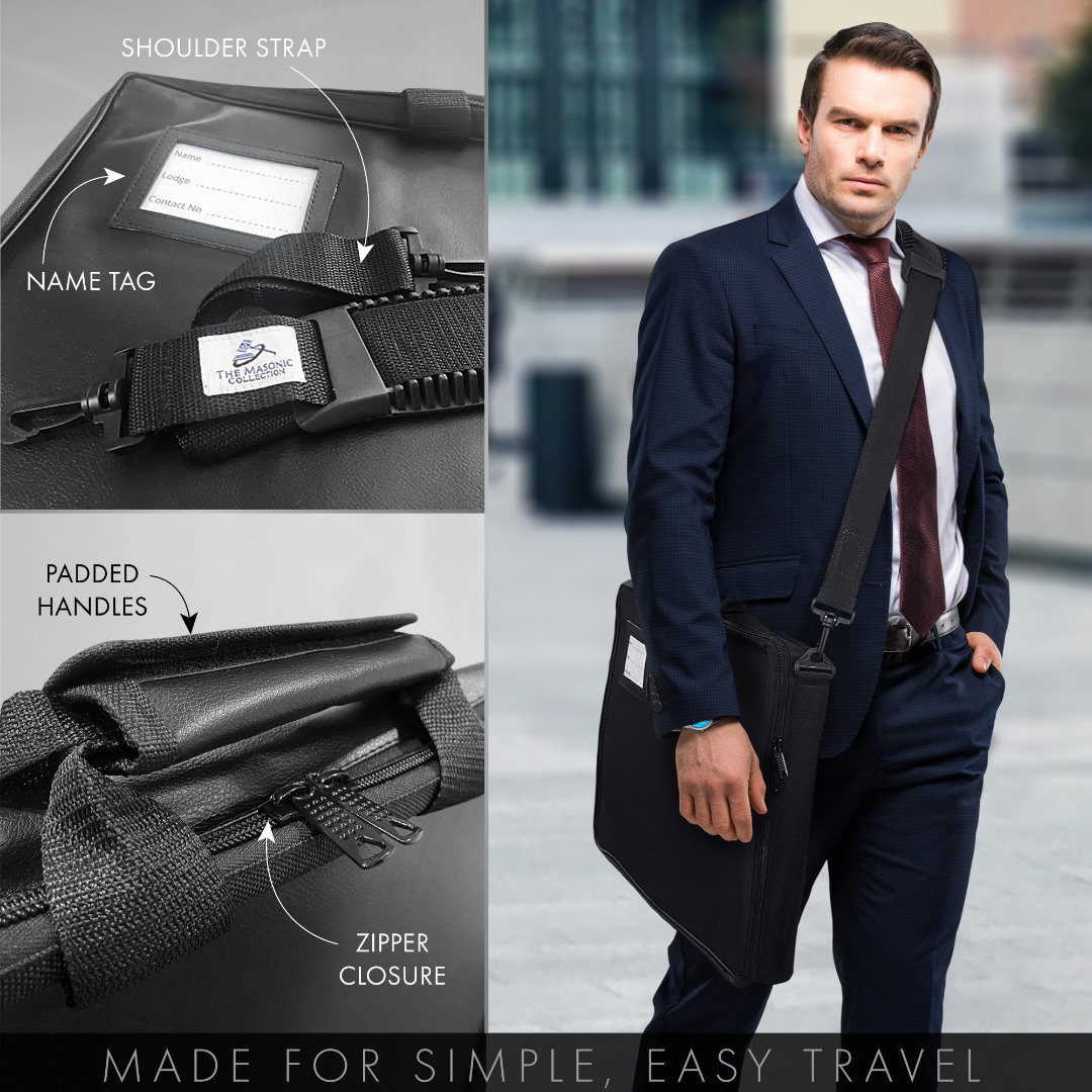 Superior Provincial Rank Regalia Soft Case / Apron Holder Shoulder Bag