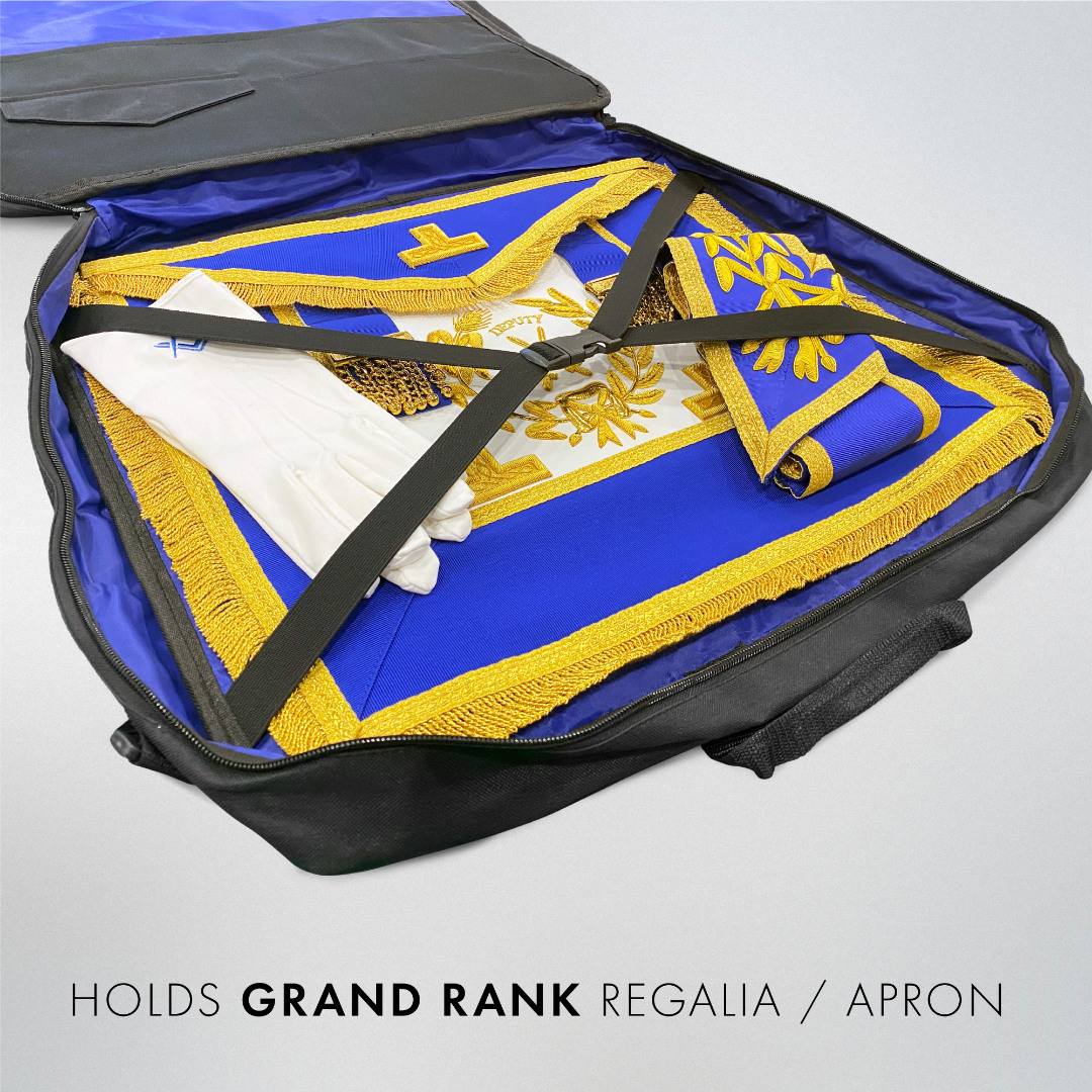 Superior Grand Rank Regalia Soft Case / Apron Holder Shoulder Bag
