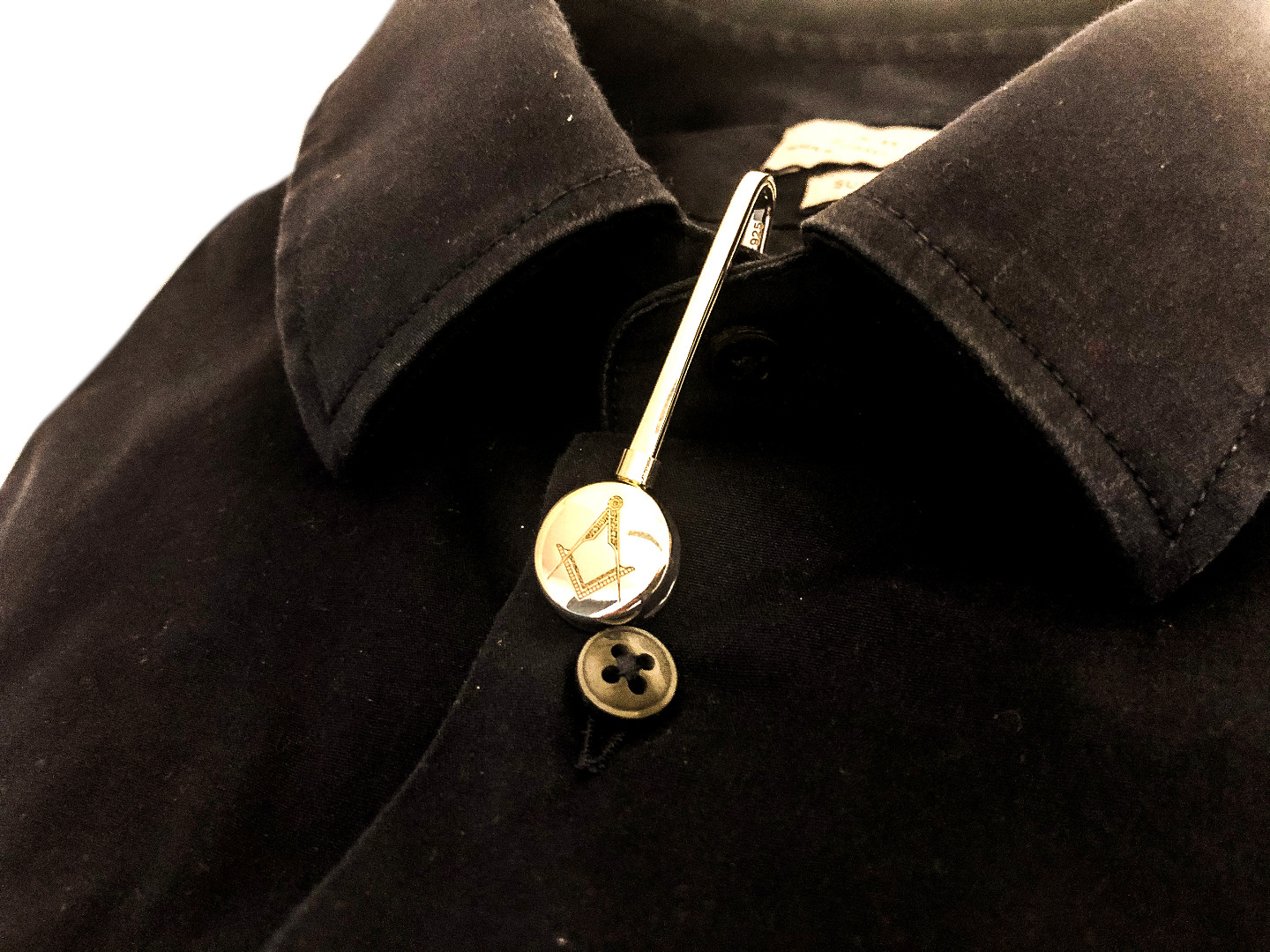 Freemasons Sterling Silver Craft Napkin Hook/Holder