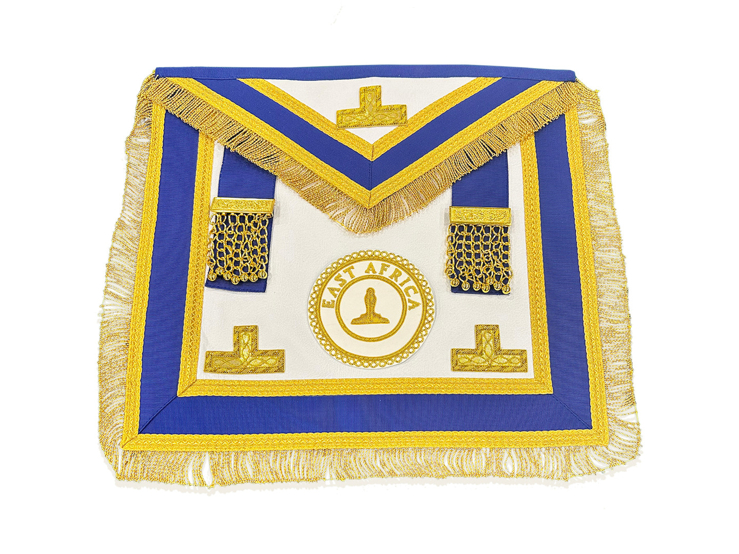 Craft District Full Dress Apron Badge on Lambskin Apron