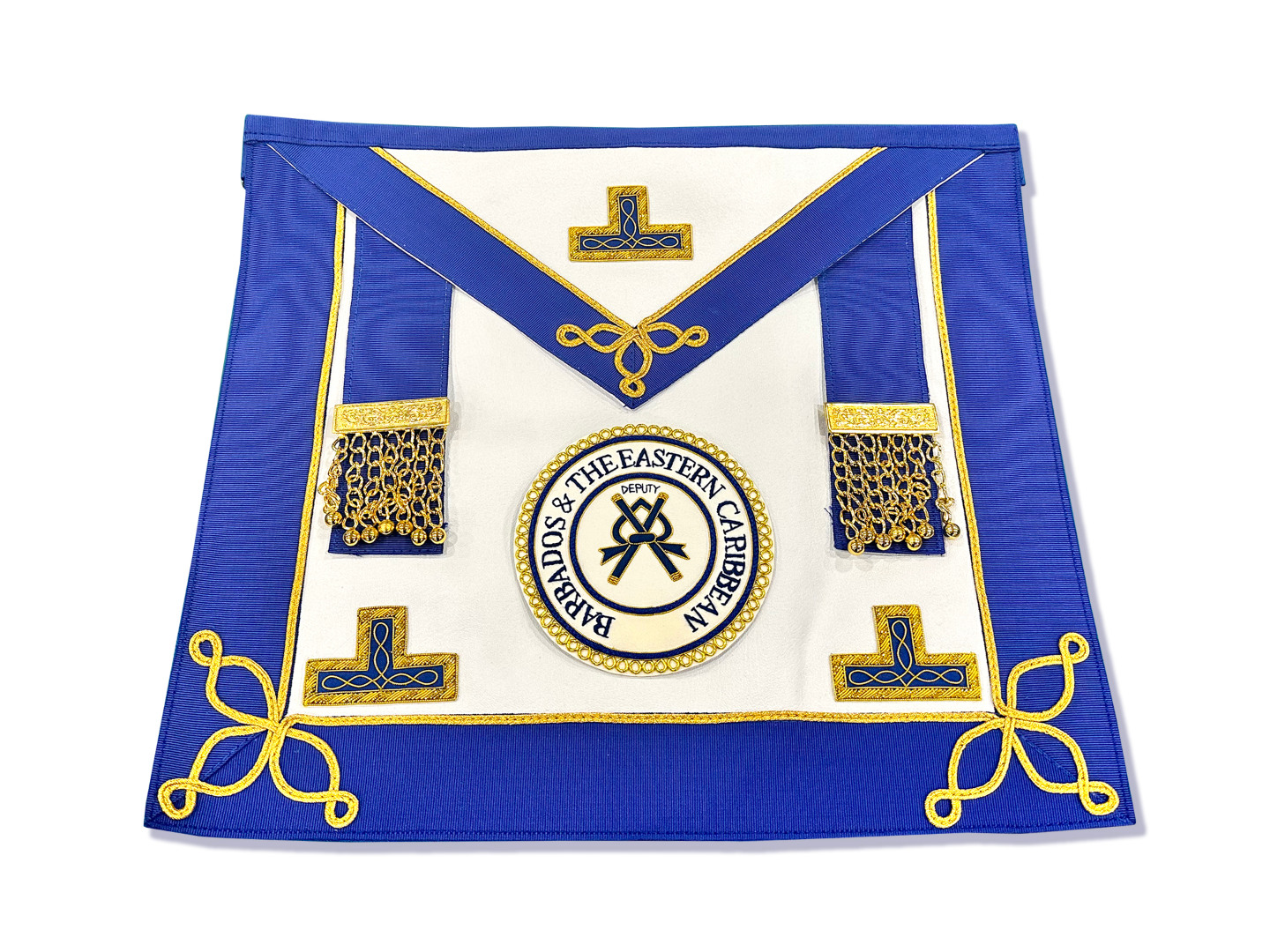 Craft District Undress Apron Badge on Lambskin Apron