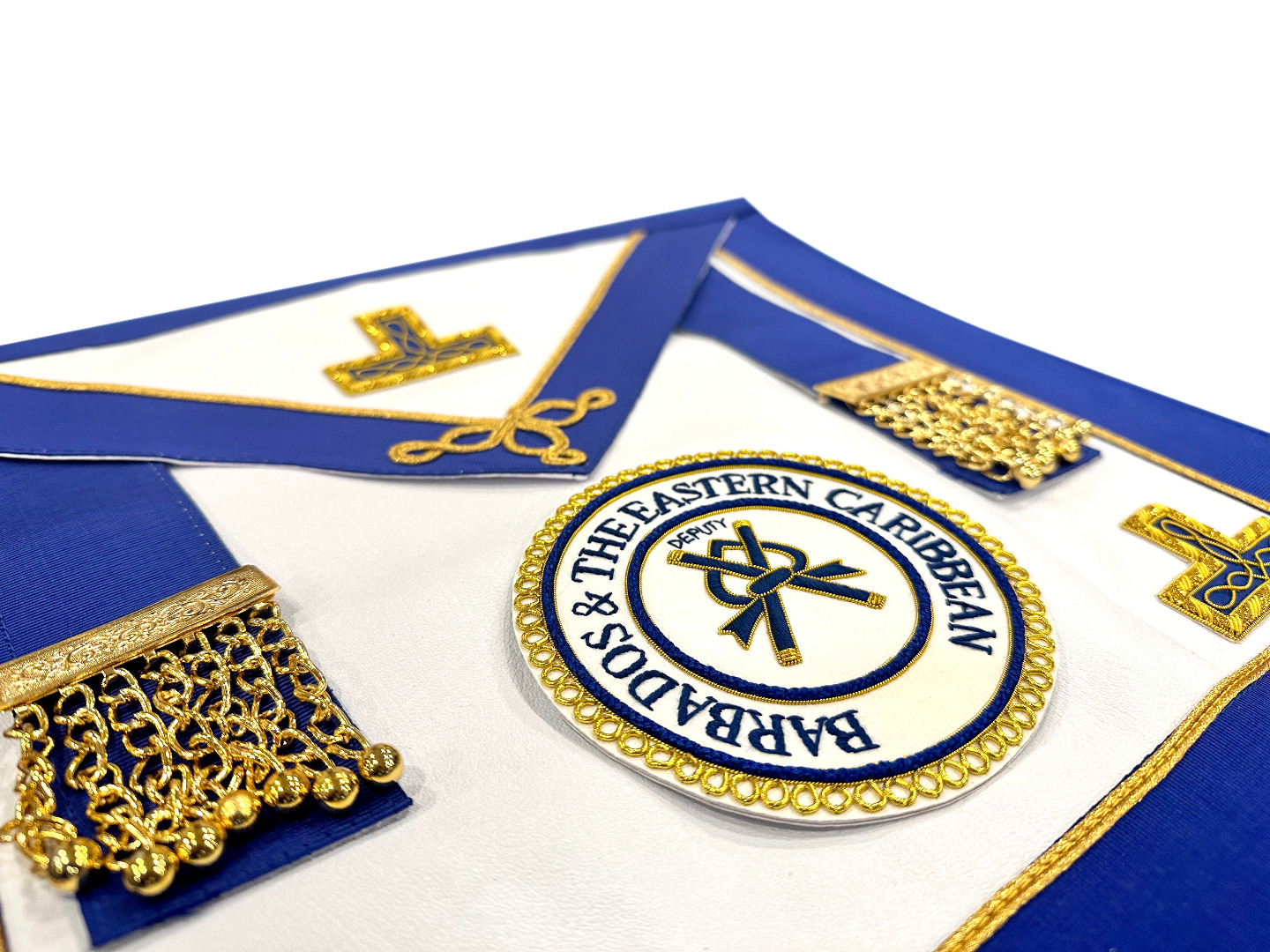 Craft District Undress Apron Badge on Lambskin Apron