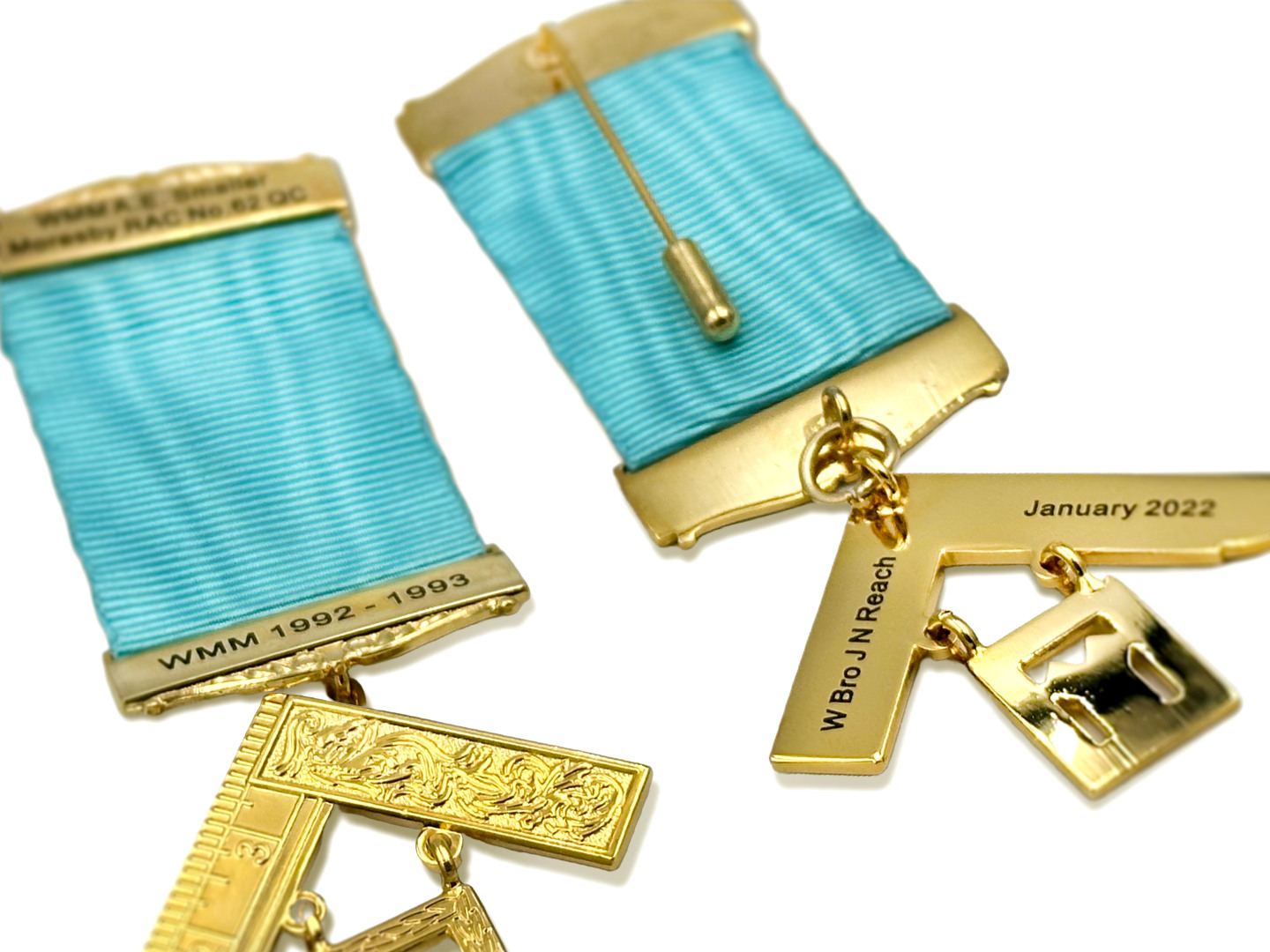 Craft Past Masters Breast Jewel with Engraved Details