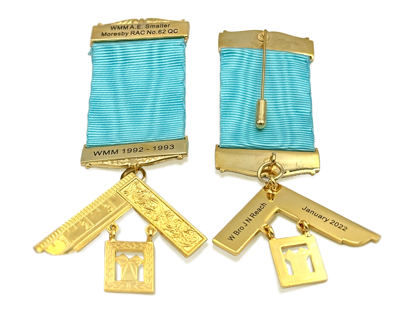 Craft Past Masters Breast Jewel with Engraved Details