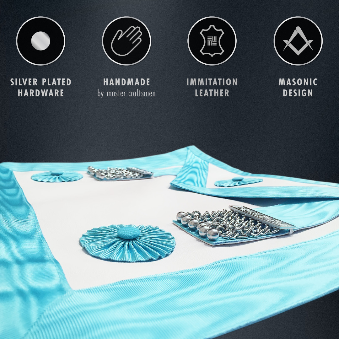 Masonic Craft Master Masons MM (3rd Degree) Apron