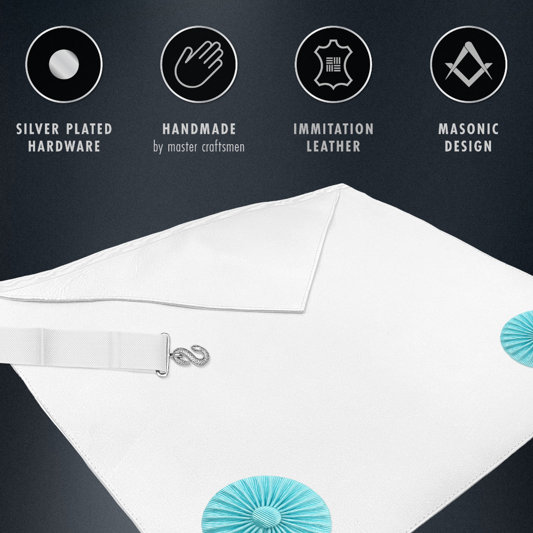 Masonic Craft Fellow (2nd Degree) Apron