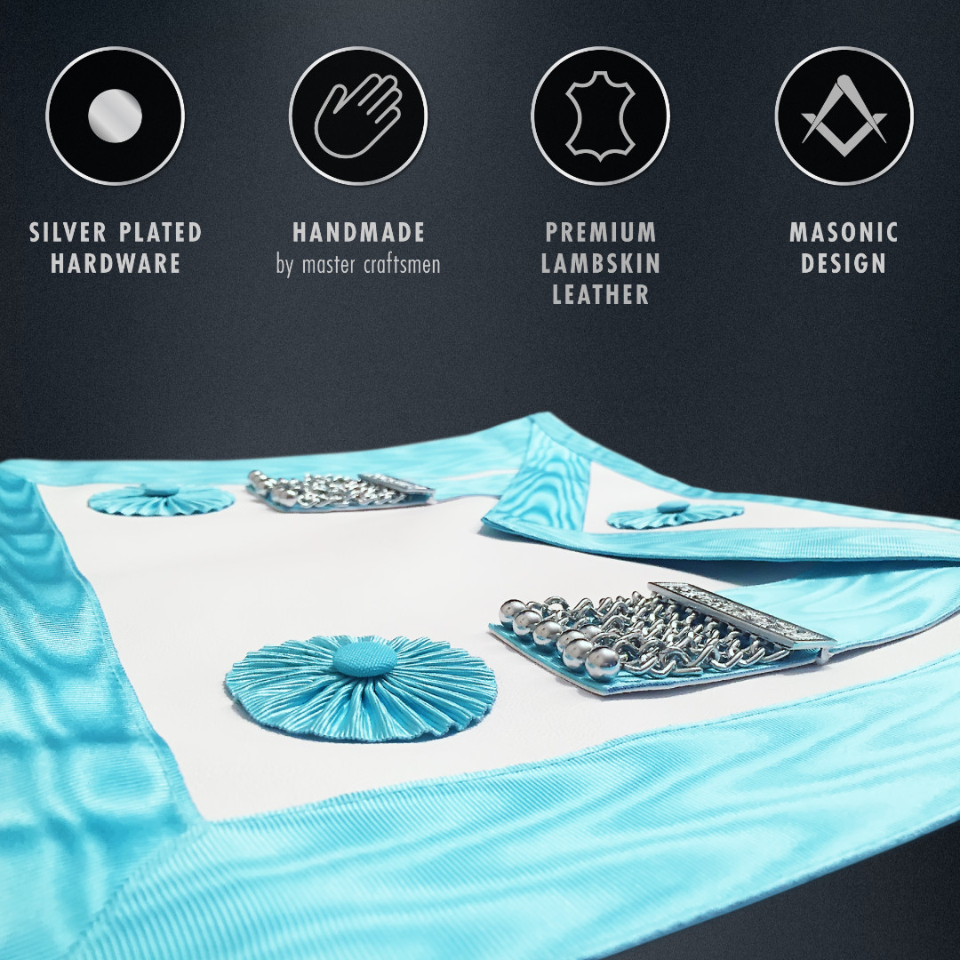 Masonic Craft Master Masons MM (3rd Degree) Apron