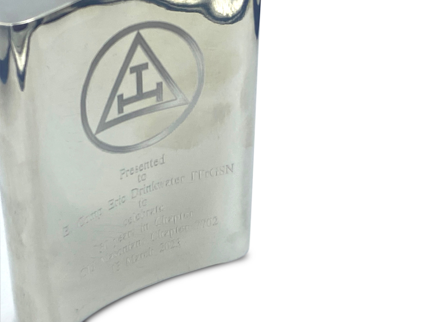 Hip Flask - Masonic