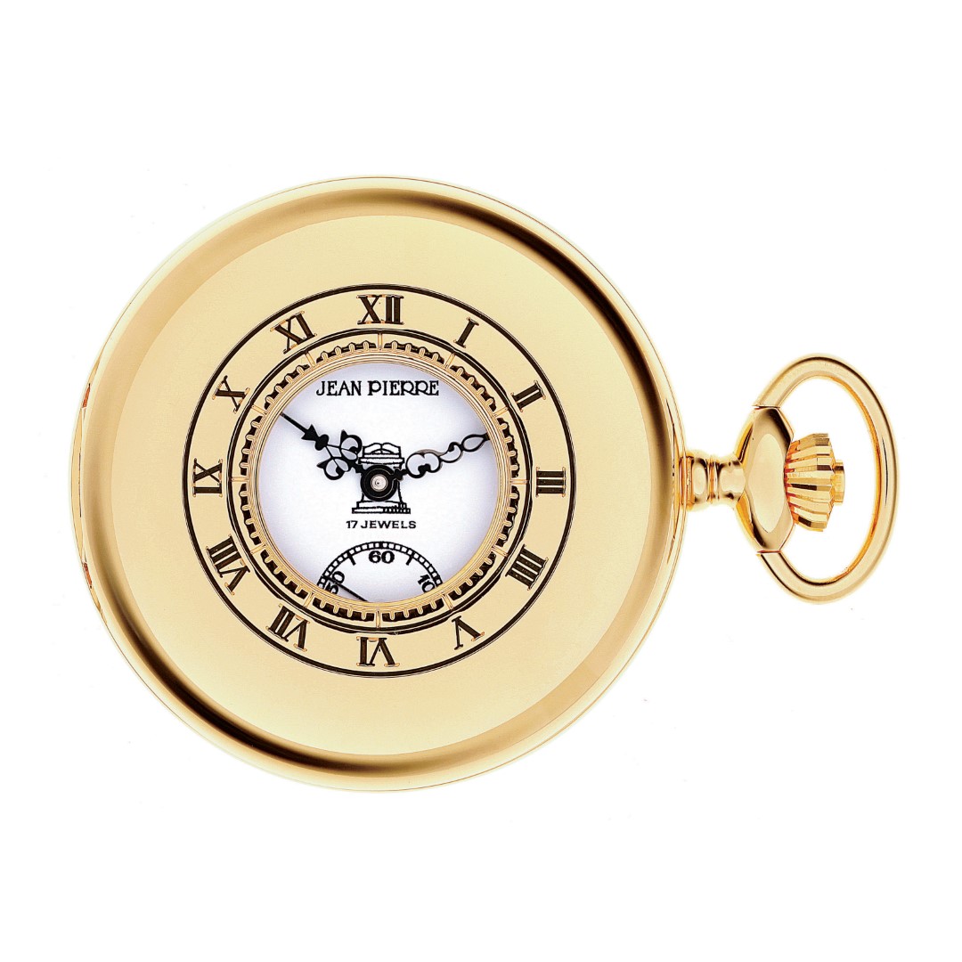 Half Hunter Masonic Pocket Watch G124 PM