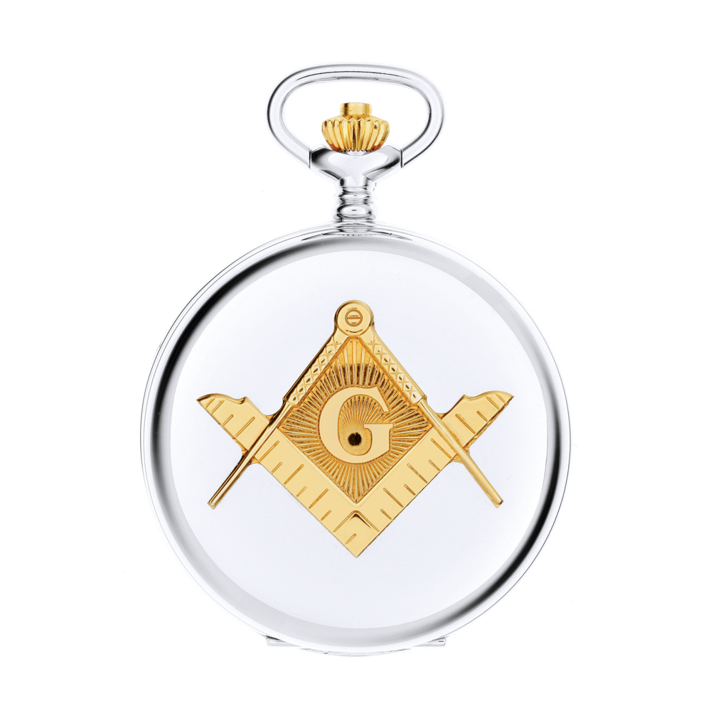 Hunter G127 CQ Masonic Pocket Watch