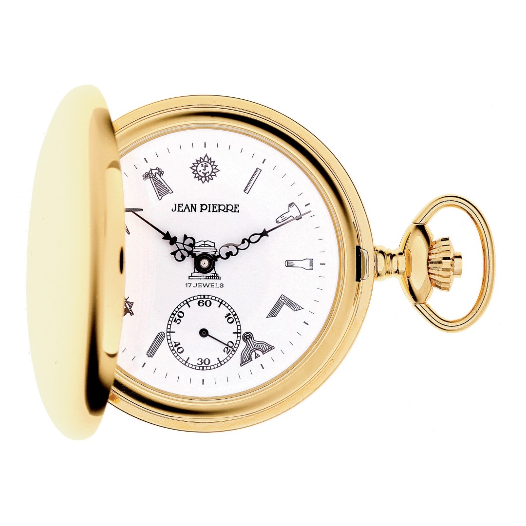 Full Hunter Masonic Pocket Watch Hunter G128 PM