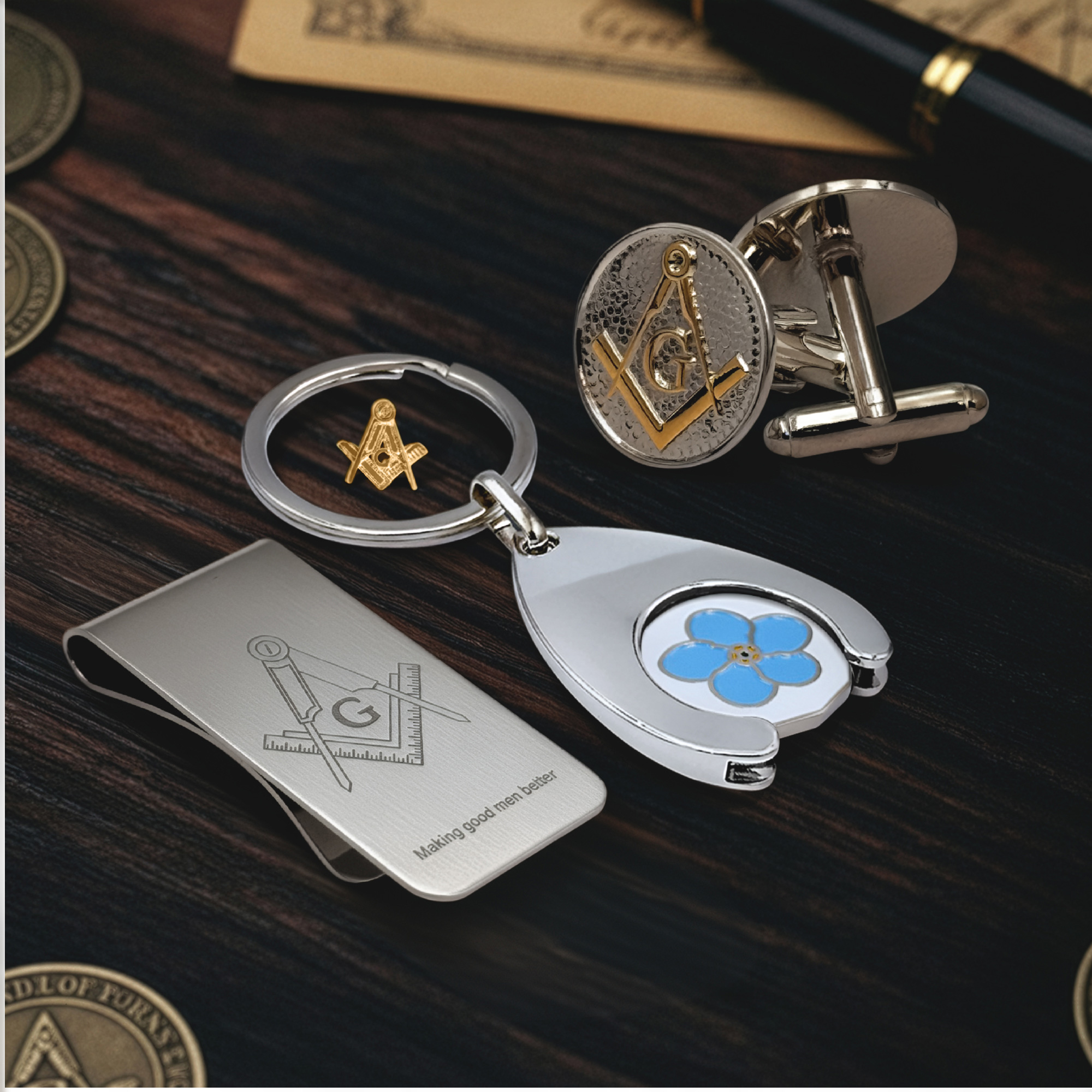 Masonic Gift Set in Presentation Box